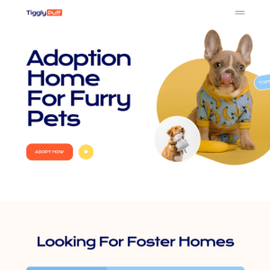 TigglyPuff - Pet Adoption Theme